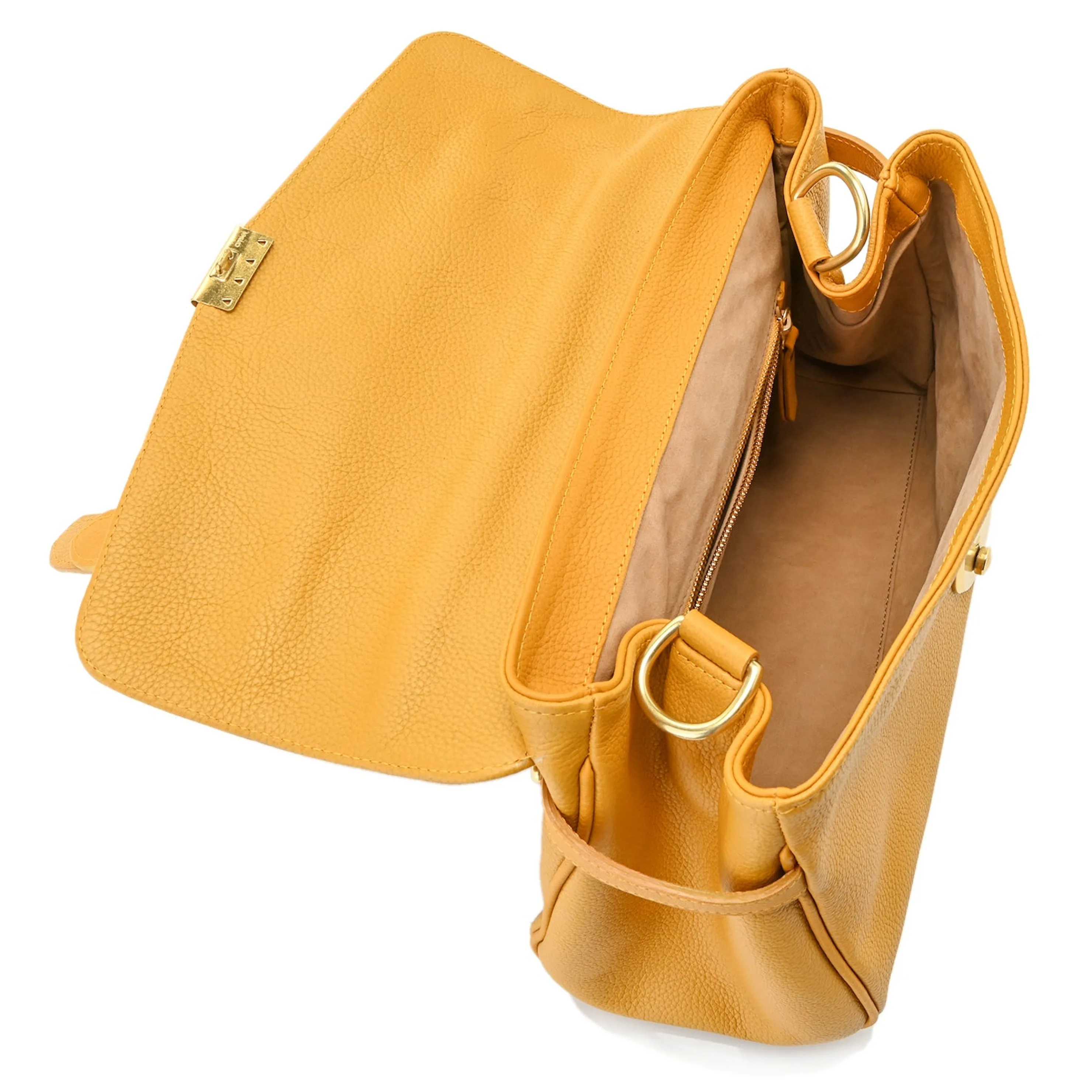 Discount Blair Lock Satchel Pebble Leather Satchels