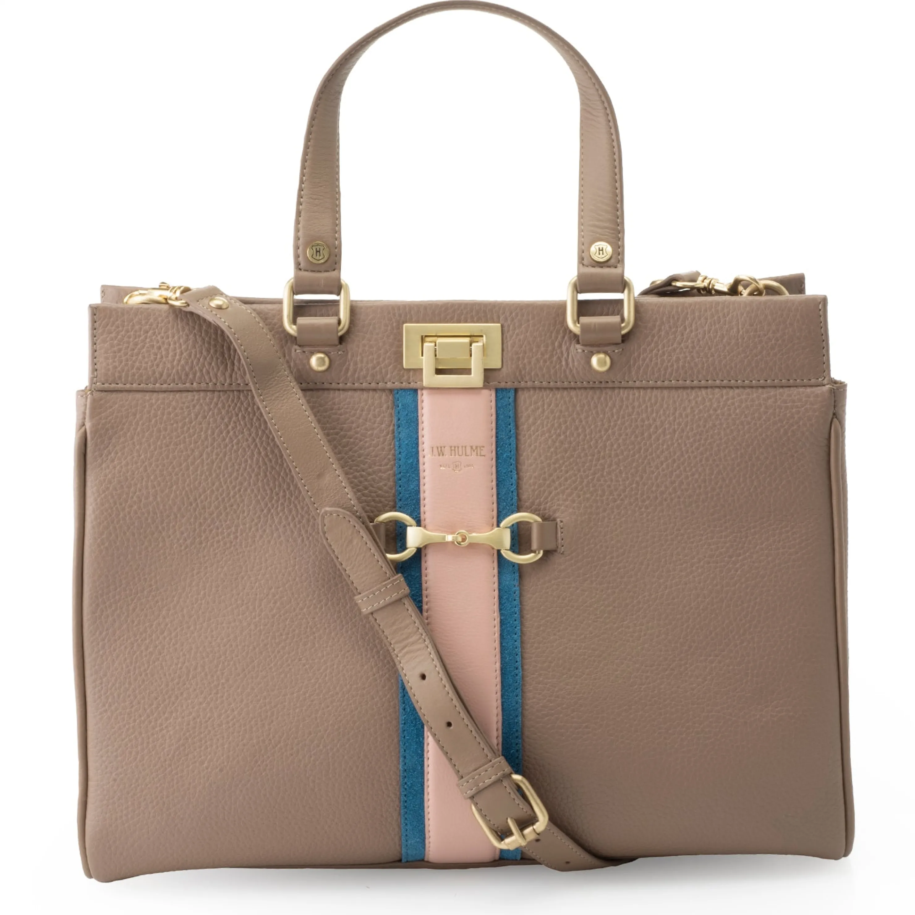 Fashion Celia Leather Tote W/Shoulder Strap Totes