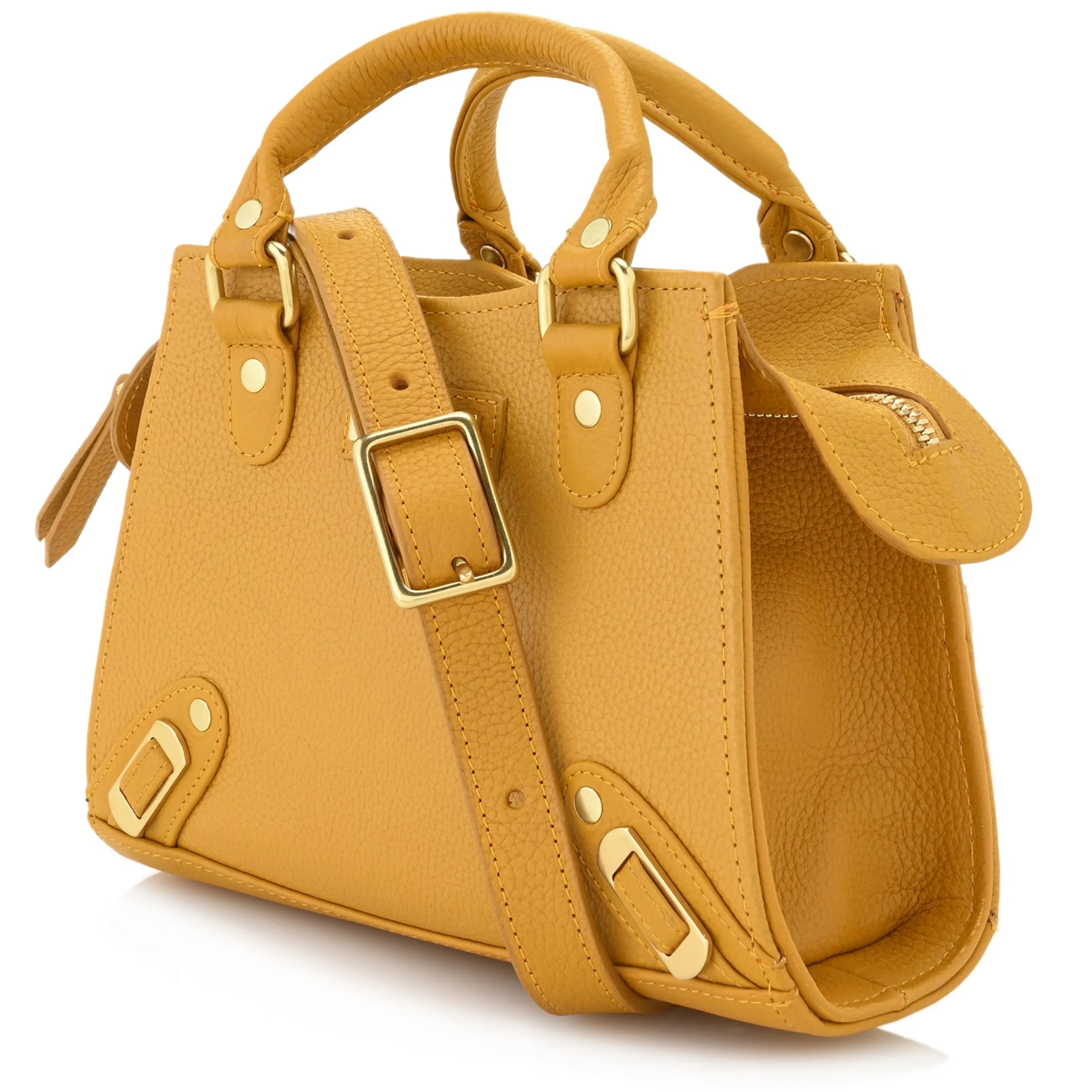 Sale Courtney City Mini Satchel Pebble Leather Satchels