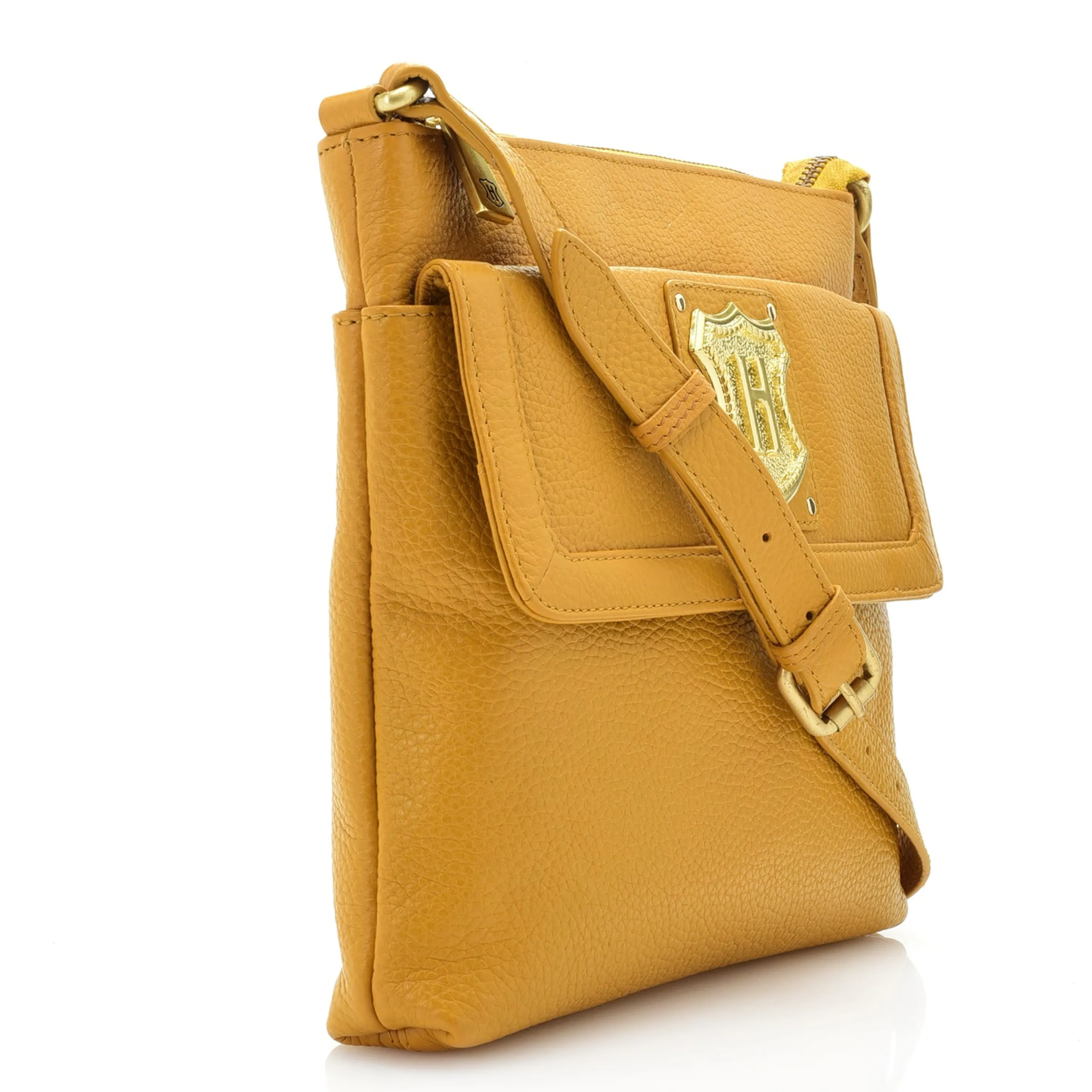 Clearance Crest Leather Crossbody Crossbody
