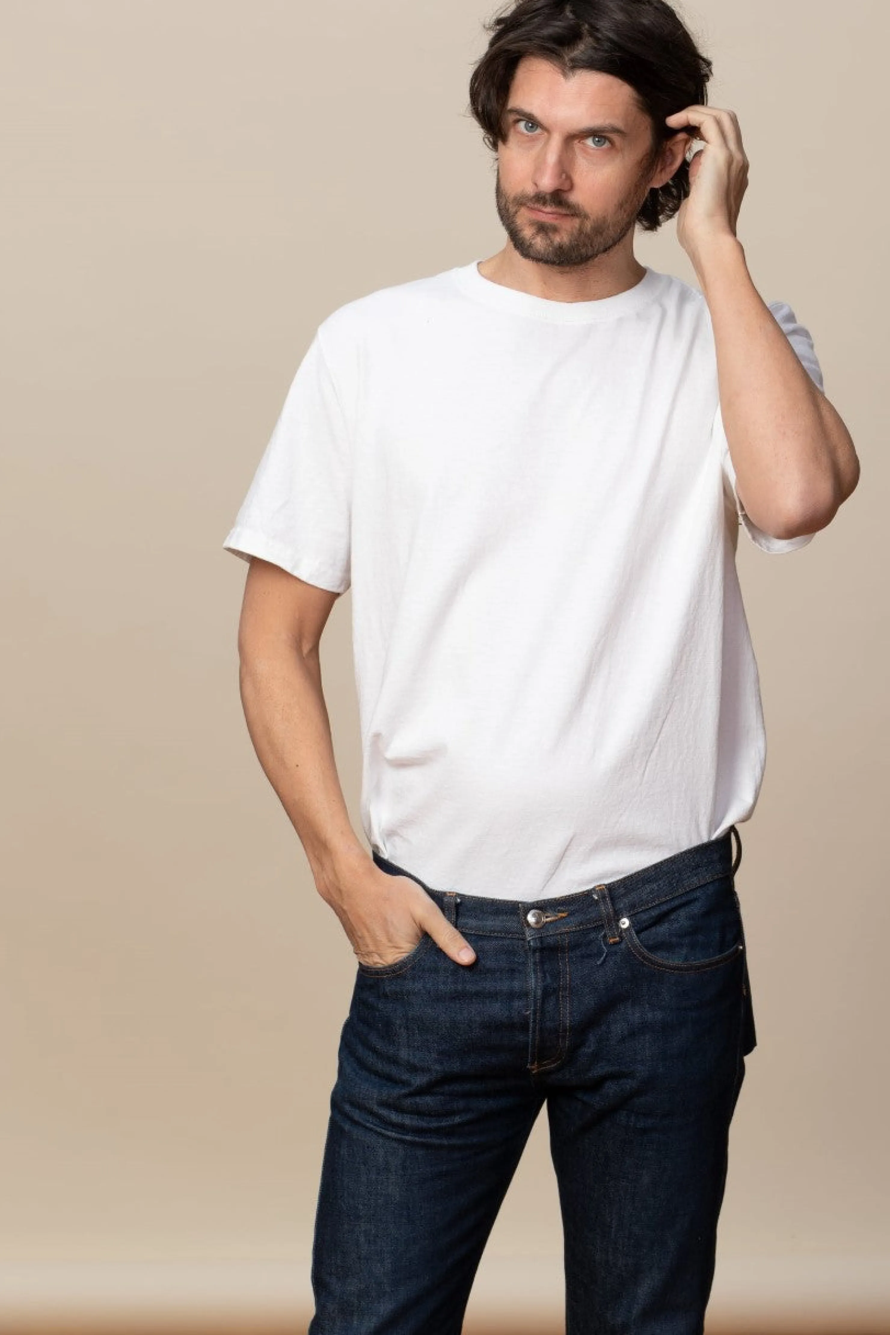 Discount Goodwear Short Sleeve Crew Neck Modern Fit Men Tops