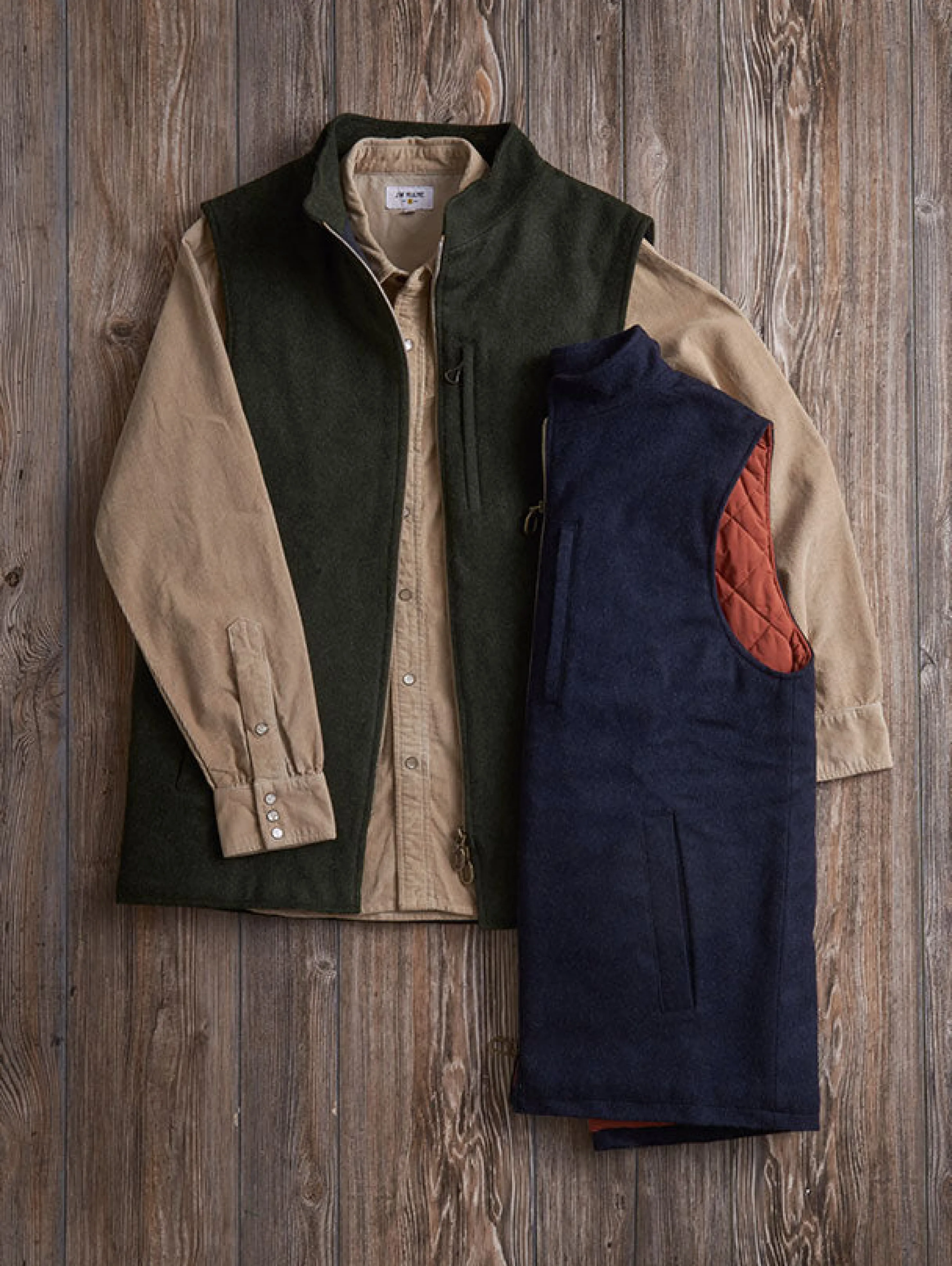 New Hughie Waistcoat Gilet Vest By English Utopia Men Outerwear