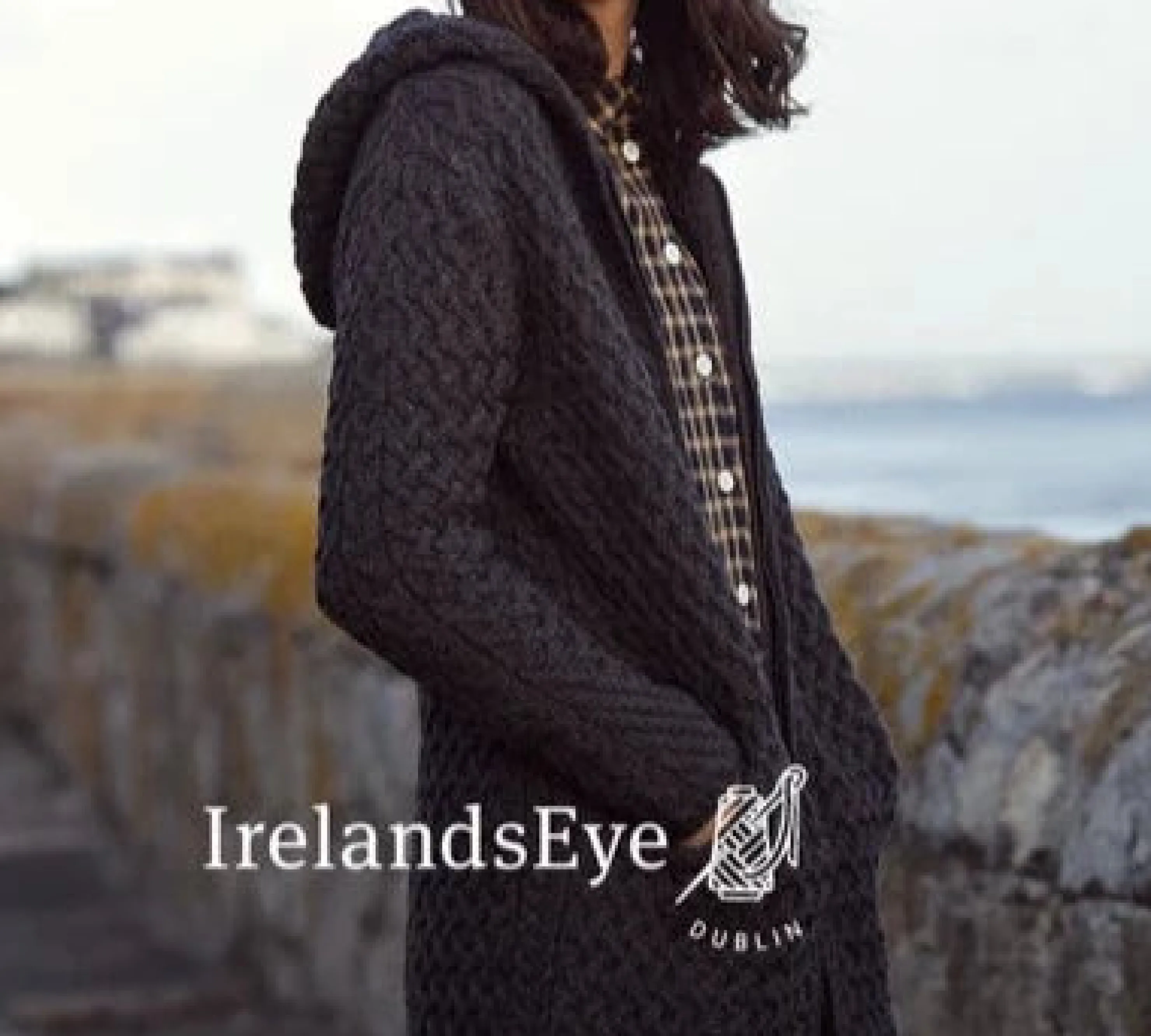 Hot Irelandseye Coolquay Trellis Hooded Sweater Men Outerwear