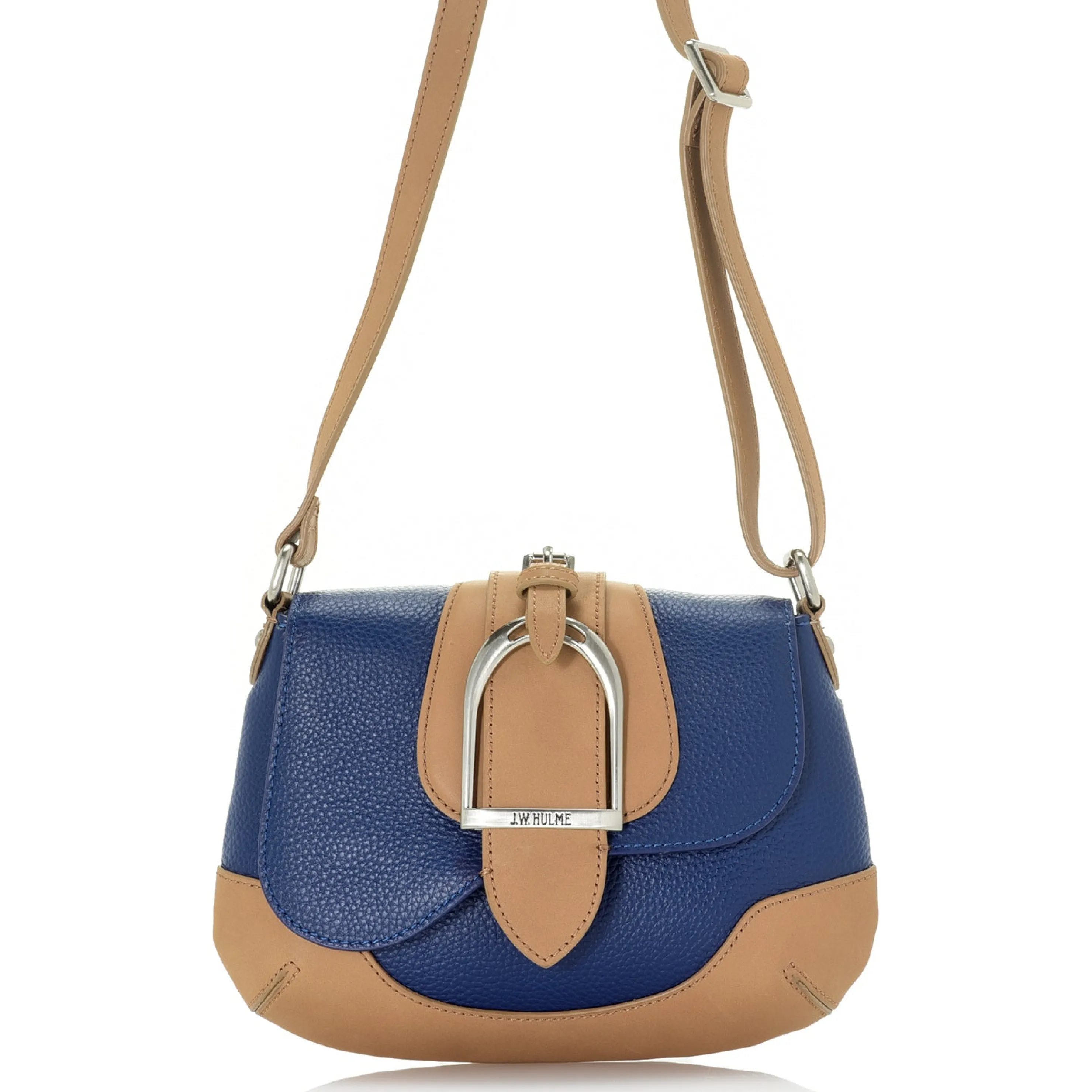 Outlet Julia Equestrian Leather Bag Crossbody